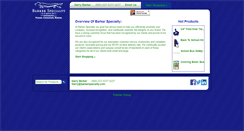 Desktop Screenshot of barkerspecialtystore.com